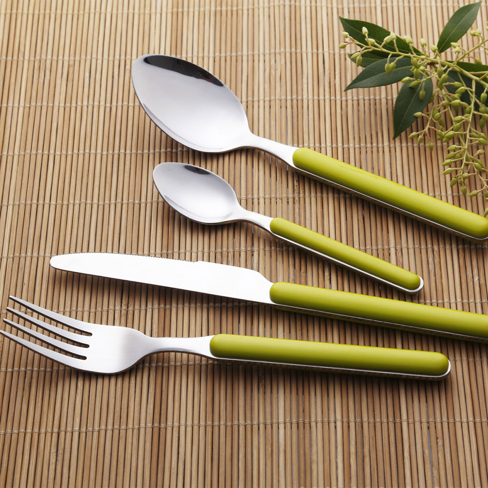 BRUNNER Besteckset, Delice, 16-teilig, grün BRUNNER Besteckset, Delice, 16-teilig, grün