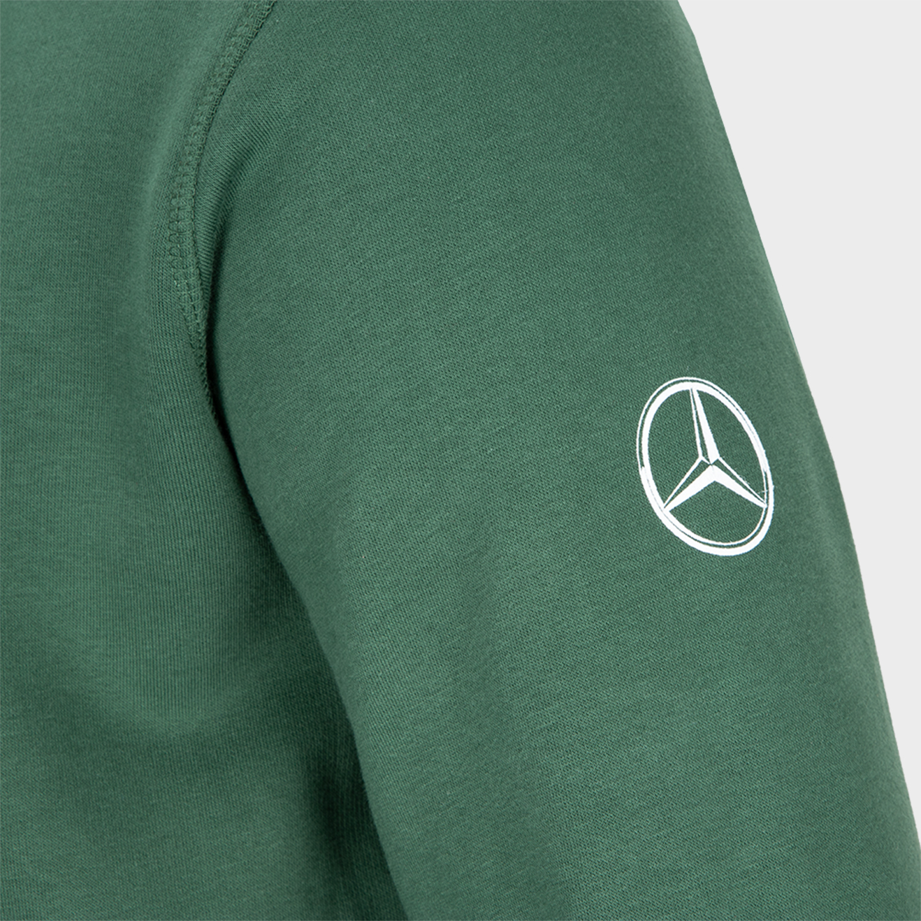 Mercedes-Benz Trucks Hoodie, grün, mit Logo