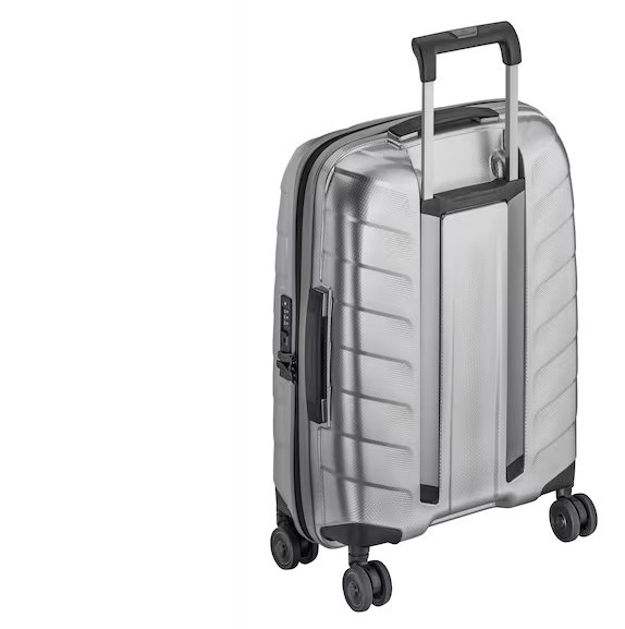 Mercedes-Benz Koffer Spinner 55, Samsonite RENEX, silberfarben