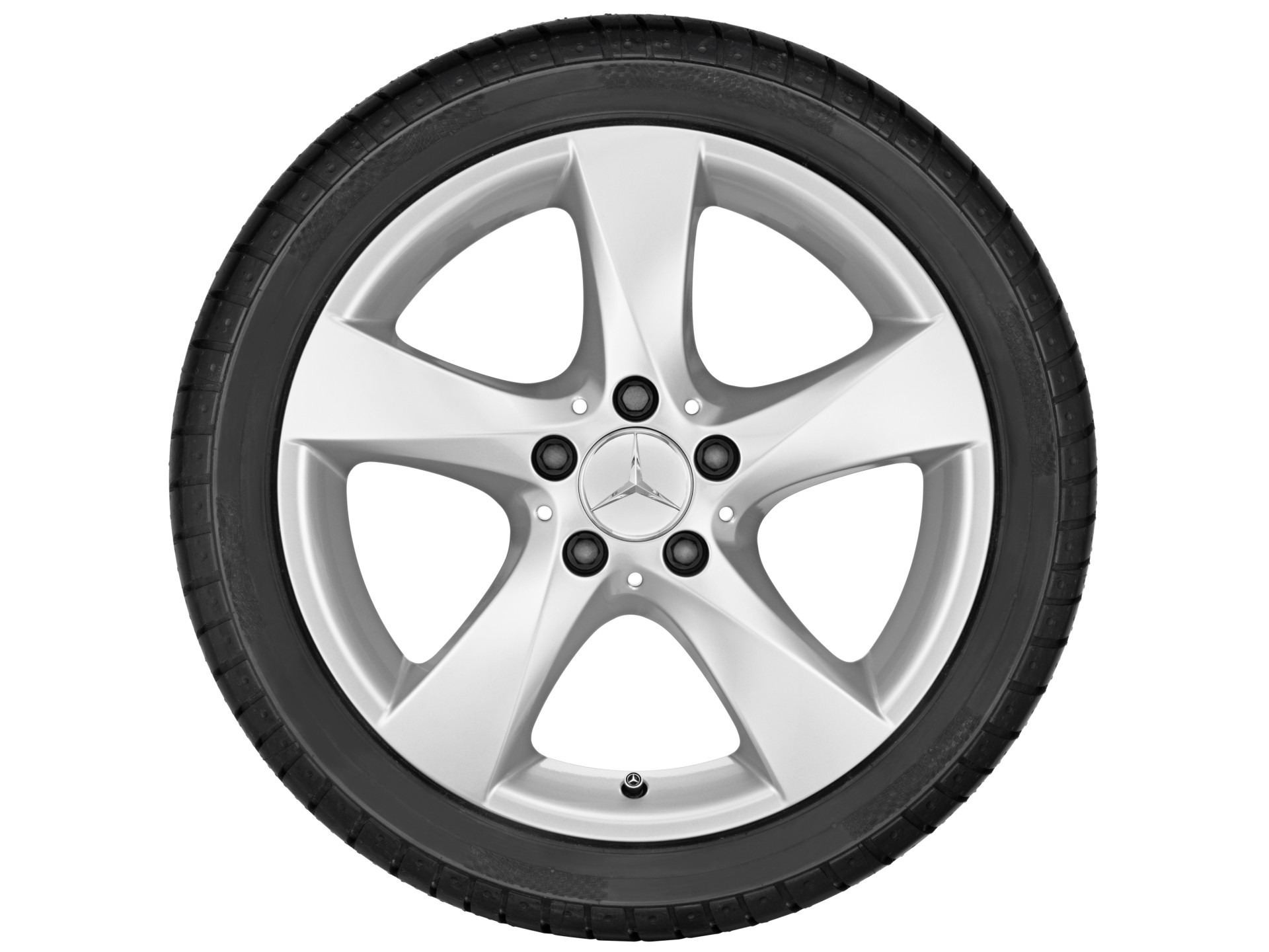 Original Mercedes-Benz Winterkomplettrad mit Continental ContiWinterContact TS 830 P