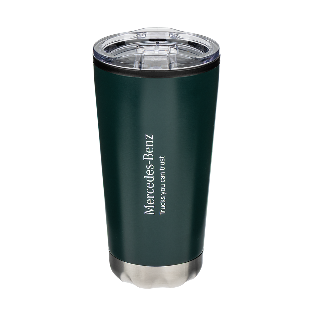 Mercedes-Benz Trucks Thermo-Reisebecher 14 oz grün