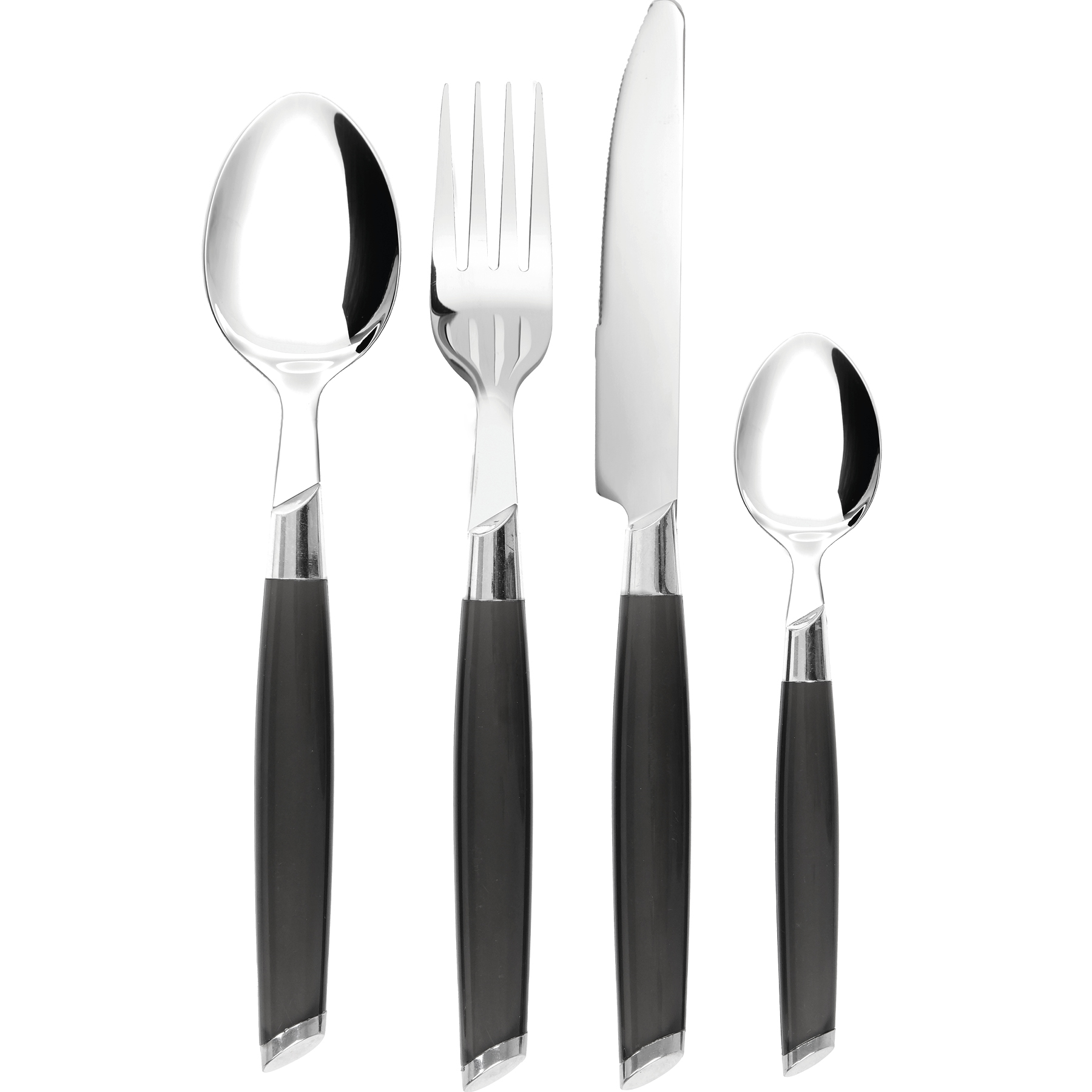 Brunner Besteckset, PATIS, 16-teilig, anthrazit