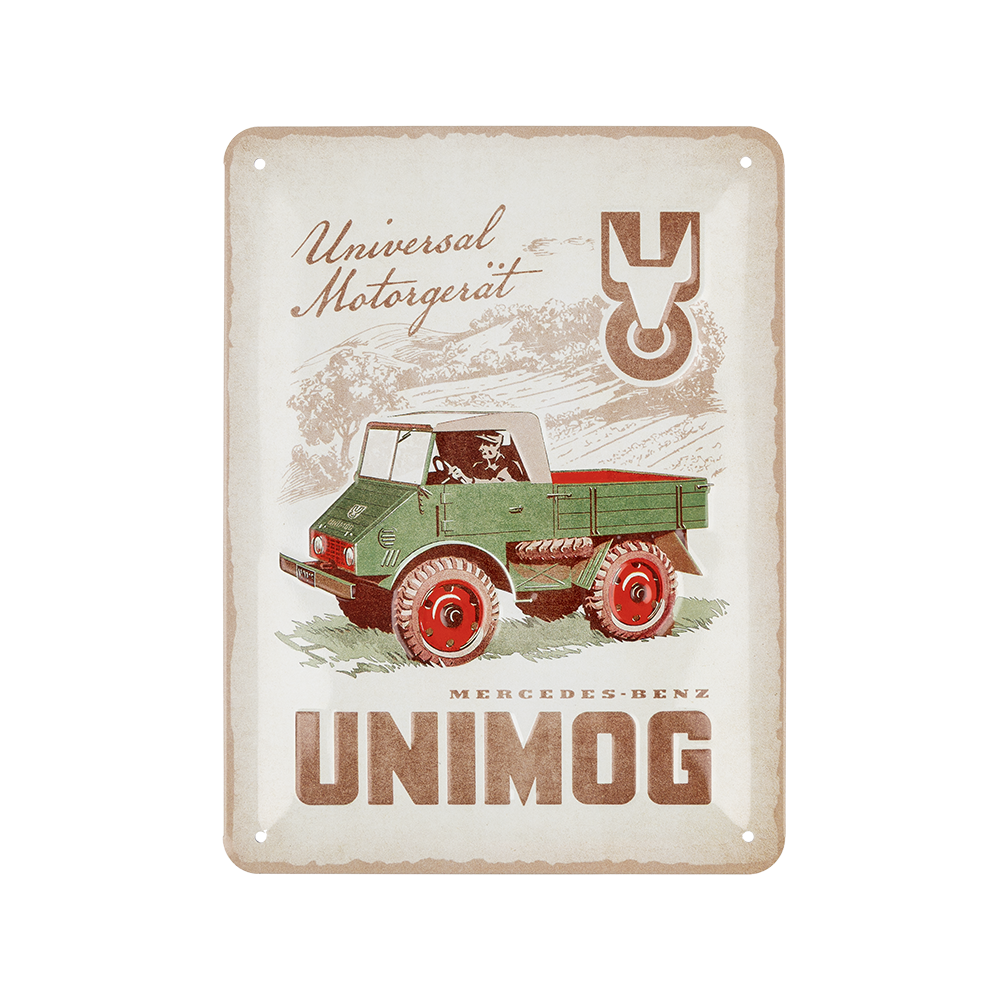 Unimog Plaque en tôle