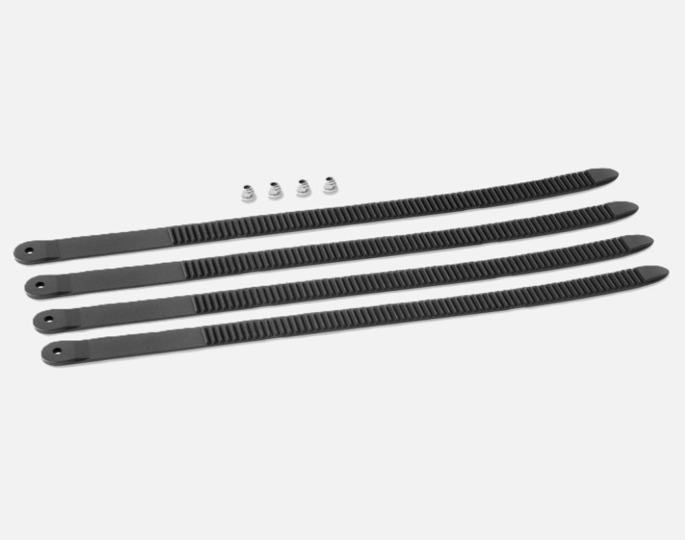 Uebler Zahnband‑Umrüstkit für Fatbikes – 46 cm (4er‑Set), für Serien X und P