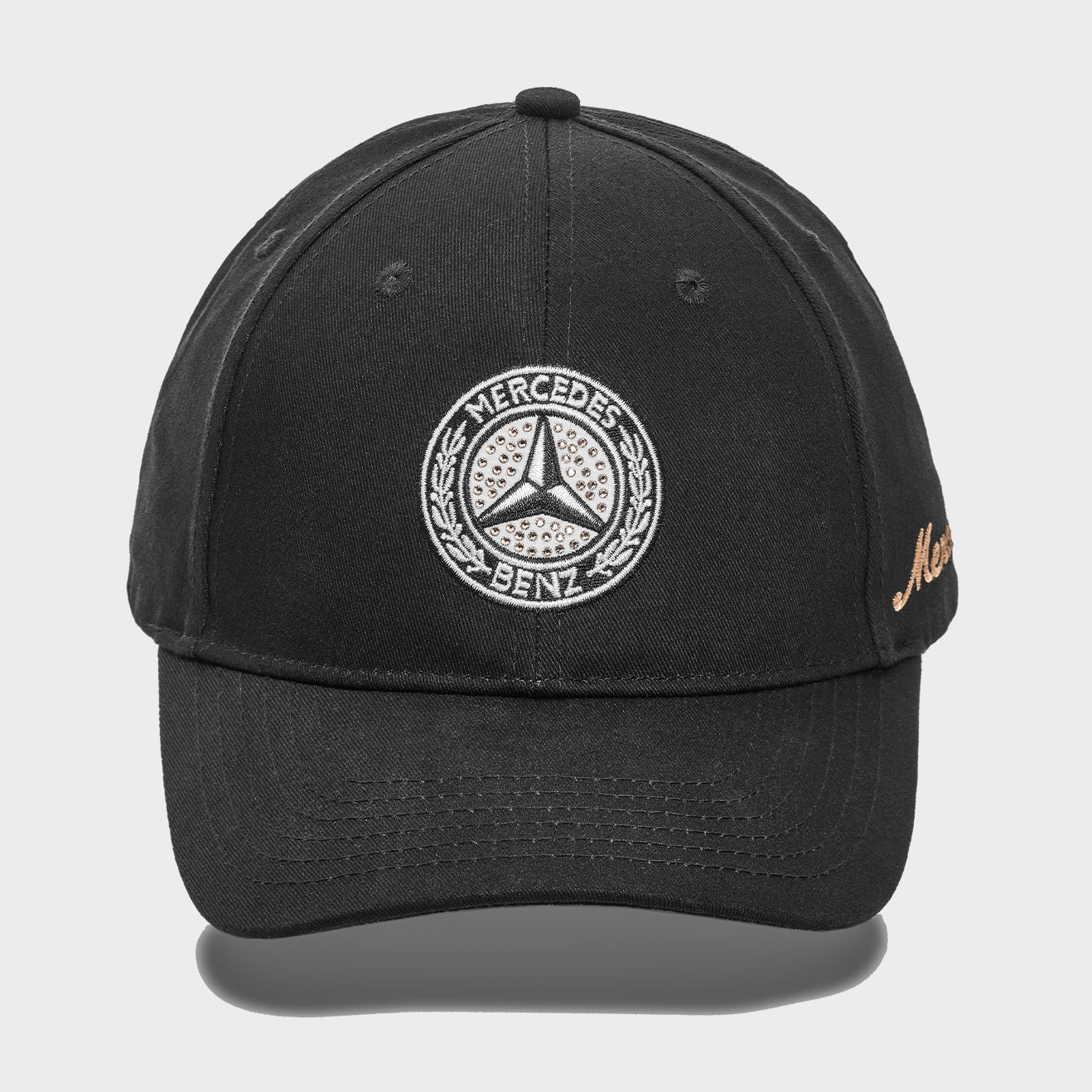 Mercedes-Benz Cap, mit Schriftzug, schwarz