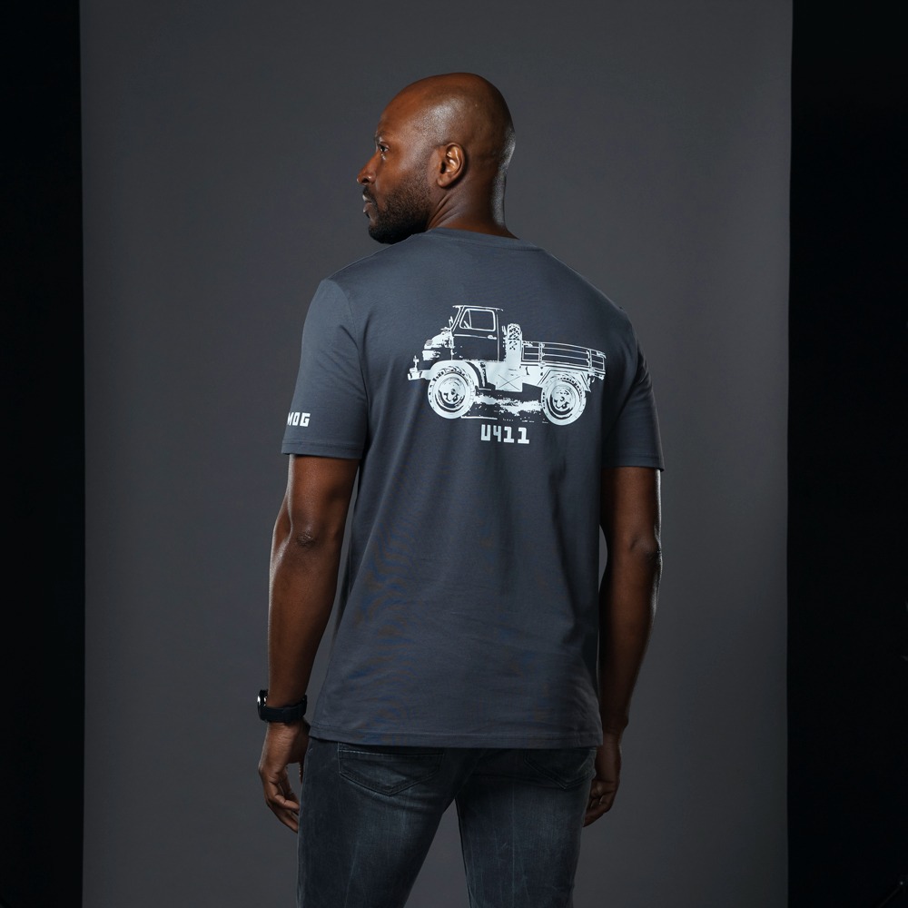 T-shirt Heritage Unimog U411 Gris