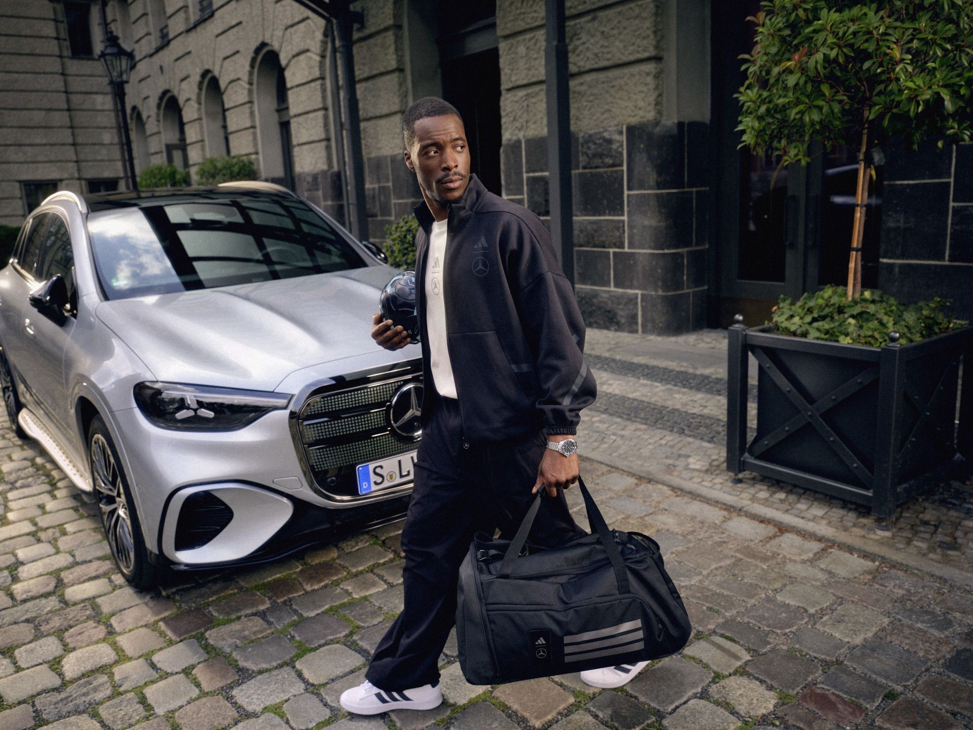 Mercedes-Benz adidas Sports Bag, Black