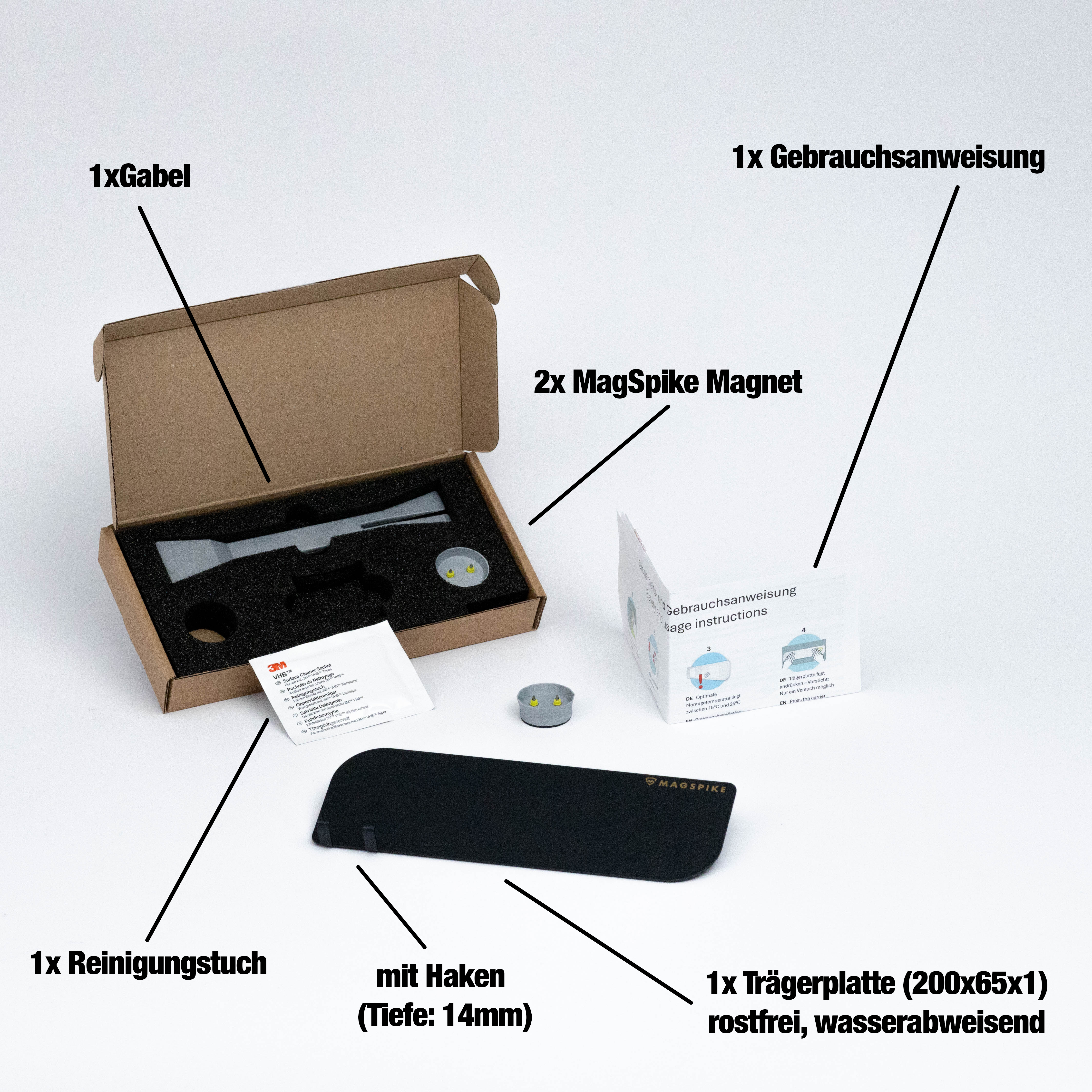 MagSpike® Set M (with Hooks)