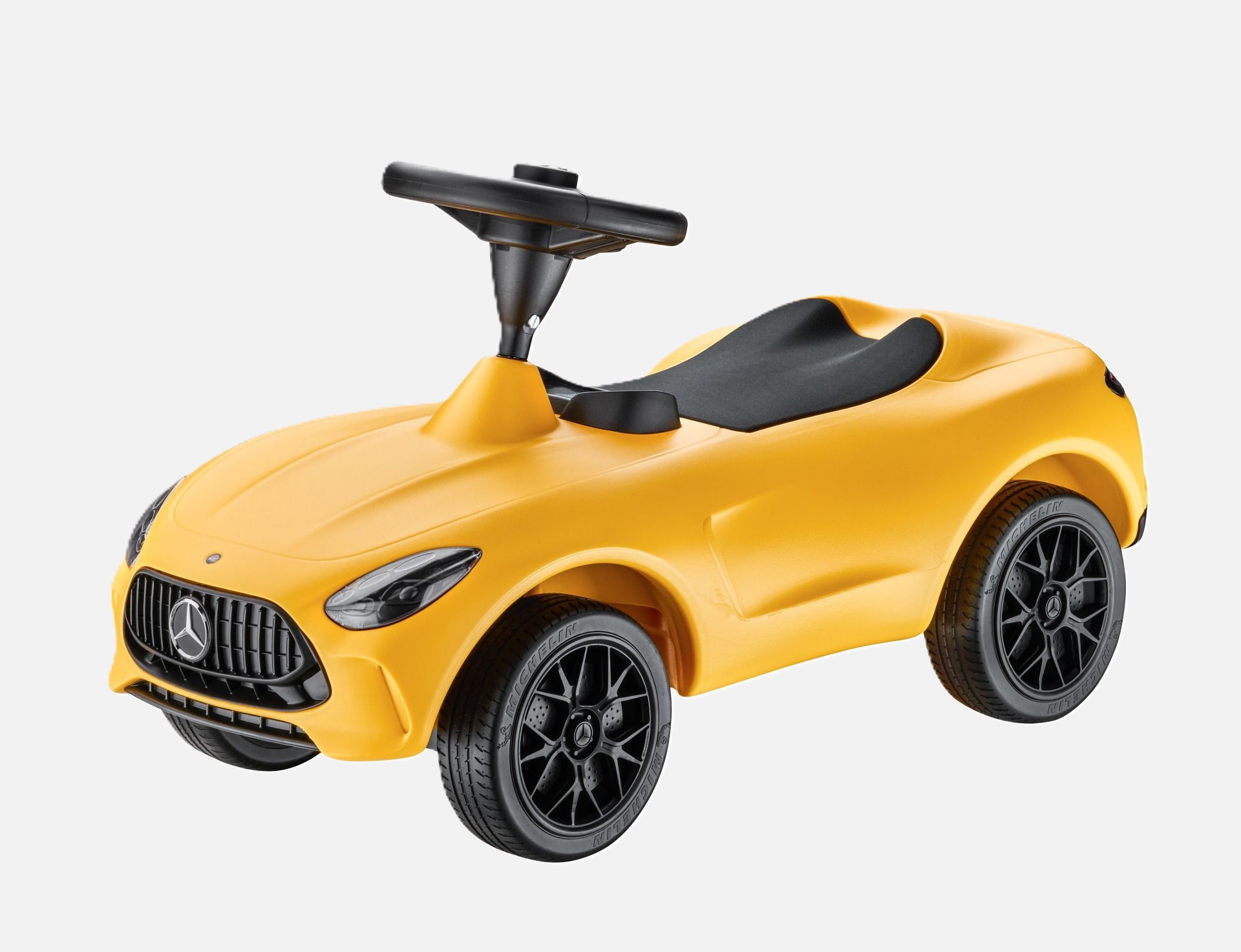 Trotinette pour enfants Mercedes-AMG Bobby-AMG GT, jaune soleil