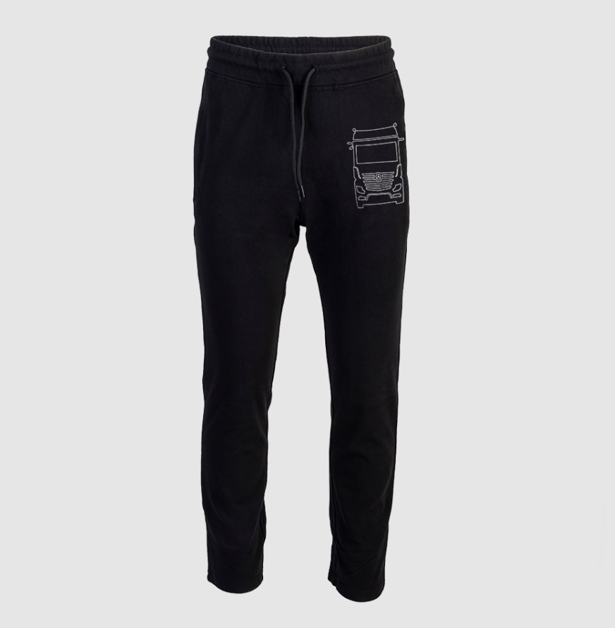 Jogginghose Schwarz Piktogramm