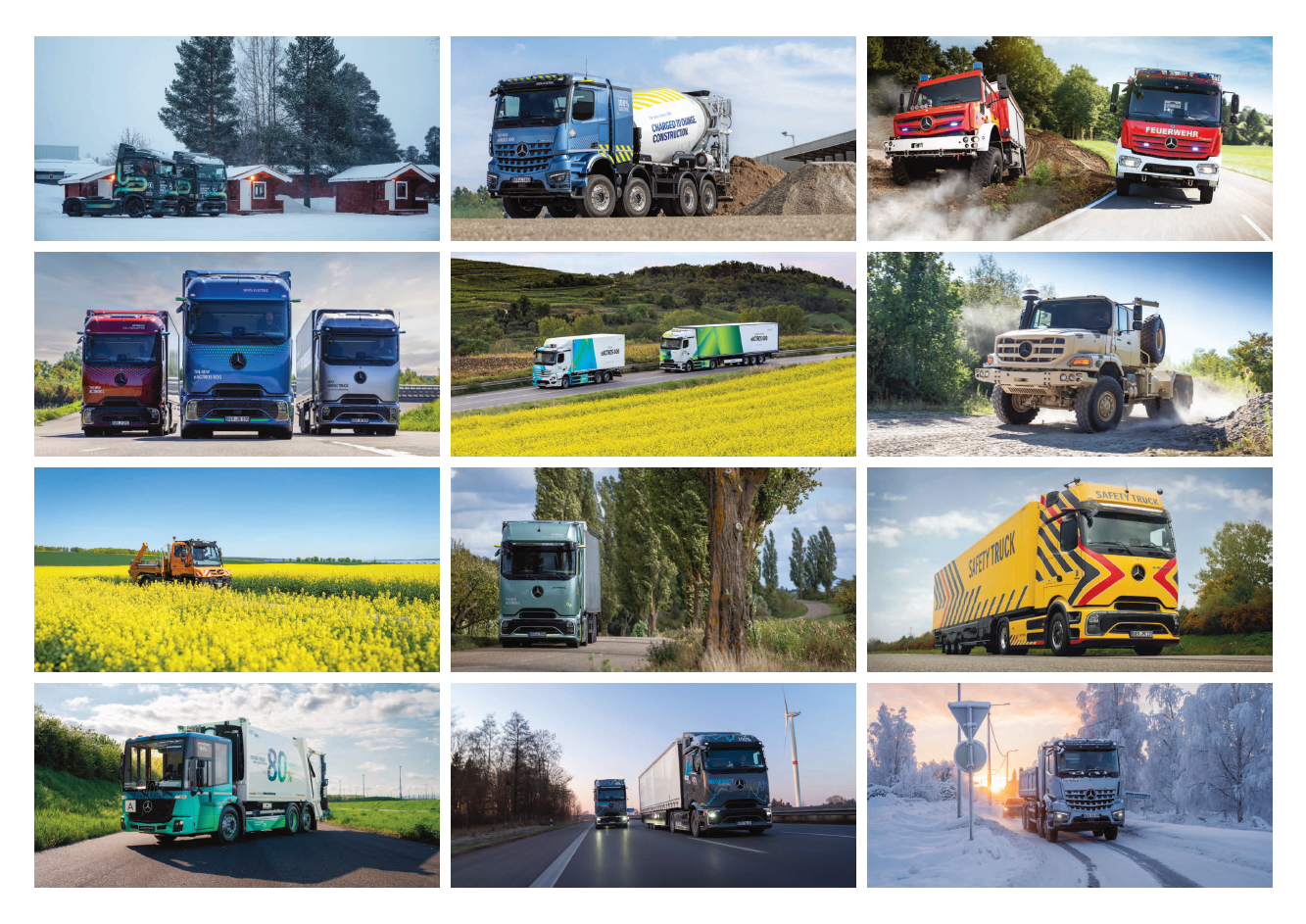 Calendrier Officiel Mercedes-Benz Trucks 2027