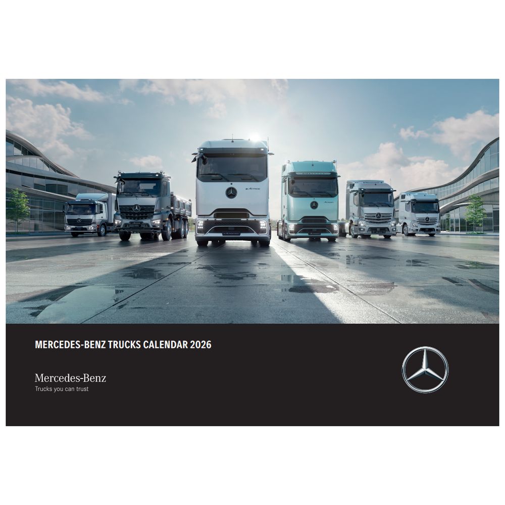 Beauty Calendar Trucks – Mercedes-Benz LKW-Kalender 2026