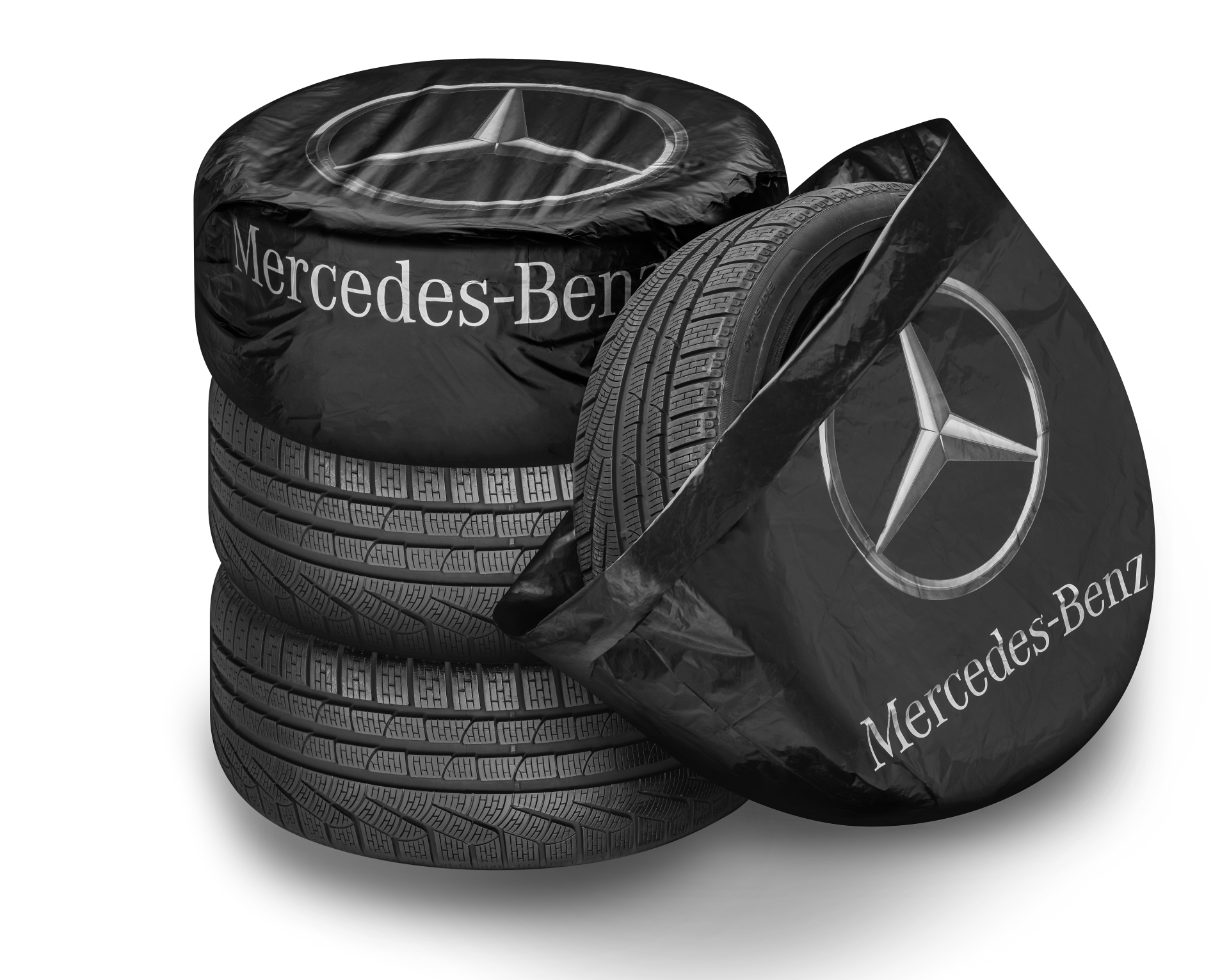 Housse de Roue Mercedes-Benz d’Origine Noire