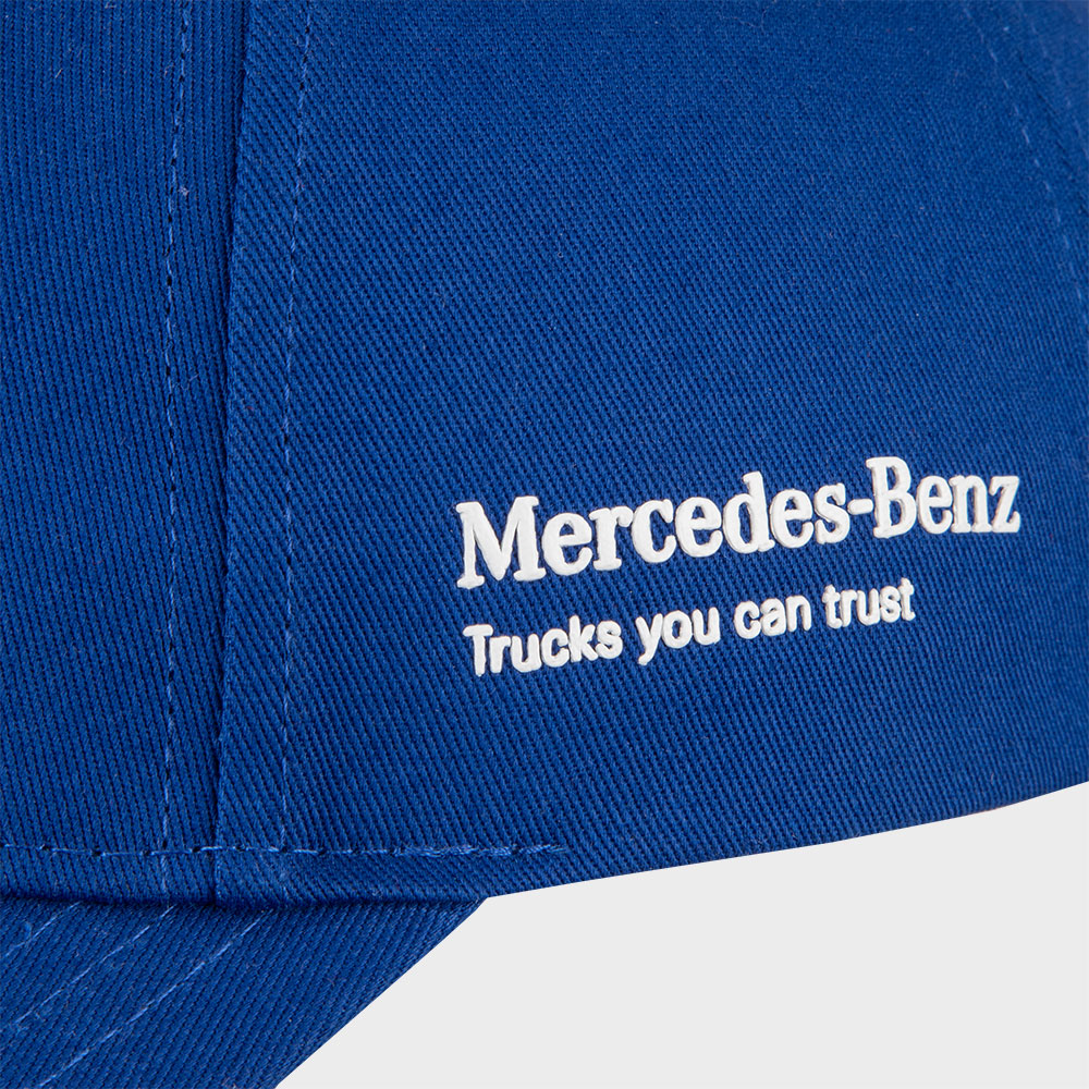 Mercedes-Benz Trucks Cap, blau, mit Mercedes-Stern
