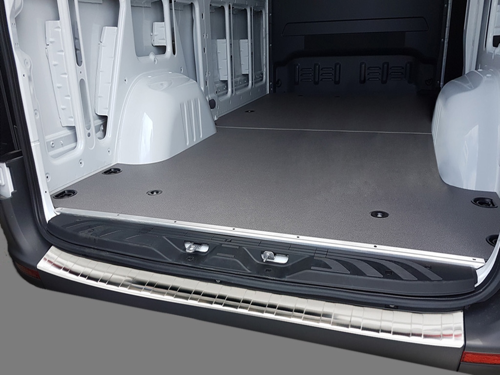 Weyer Edelstahl Ladekantenschutz für Mercedes‑Benz Sprinter III (ab 2018), Edelstahl fein gebürstet
