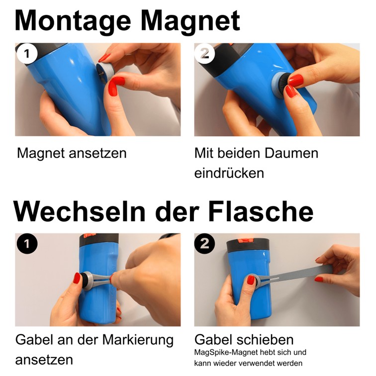 MagSpike® Set M (mit Haken)