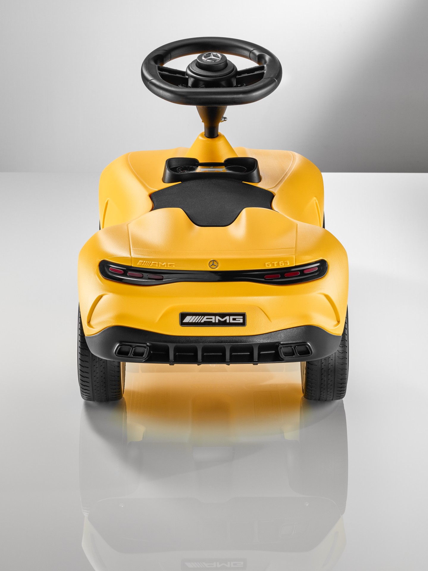 Trotinette pour enfants Mercedes-AMG Bobby-AMG GT, jaune soleil