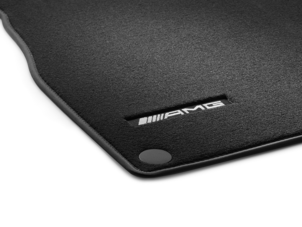 Mercedes-Benz Tapis de sol AMG en velours Noir Classe V W447 Conducteur et Passager avant A44768081029G63