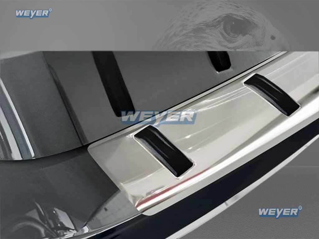 Protection du seuil de chargement Weyer, acier inoxydable, Mercedes-Benz Classe C Modèle T, W205