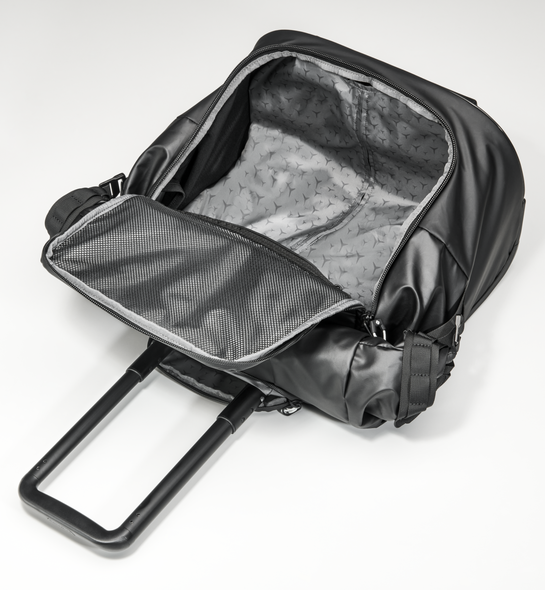Mercedes-Benz Trolleytasche, faltbar, Samsonite Ecodiver, schwarz