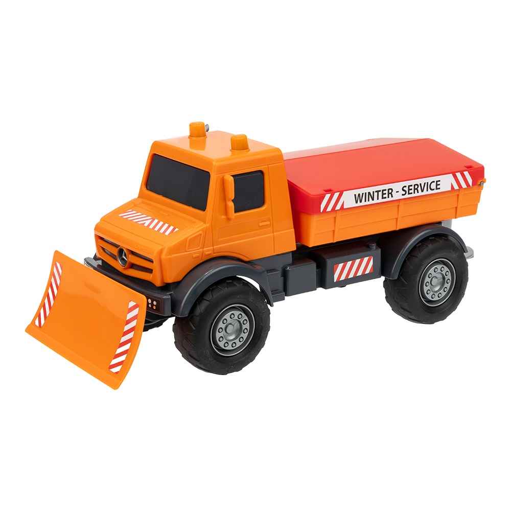 Unimog Winterdienst 1:24 Modellfahrzeug