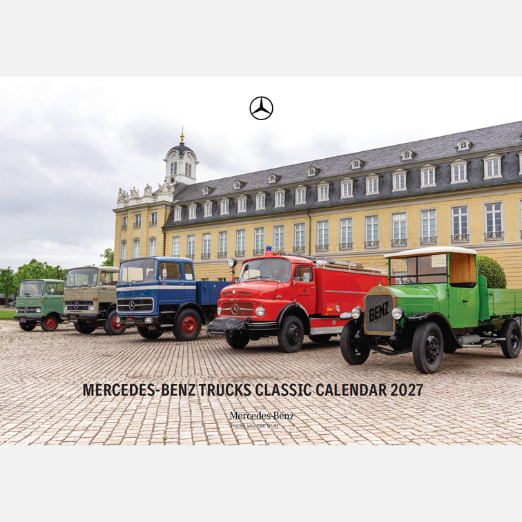 Calendrier Mercedes-Benz Trucks Classic Original 2027