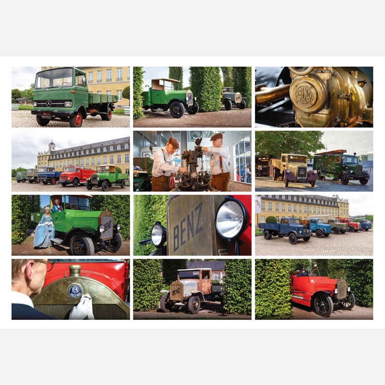 Calendrier Mercedes-Benz Trucks Classic Original 2027