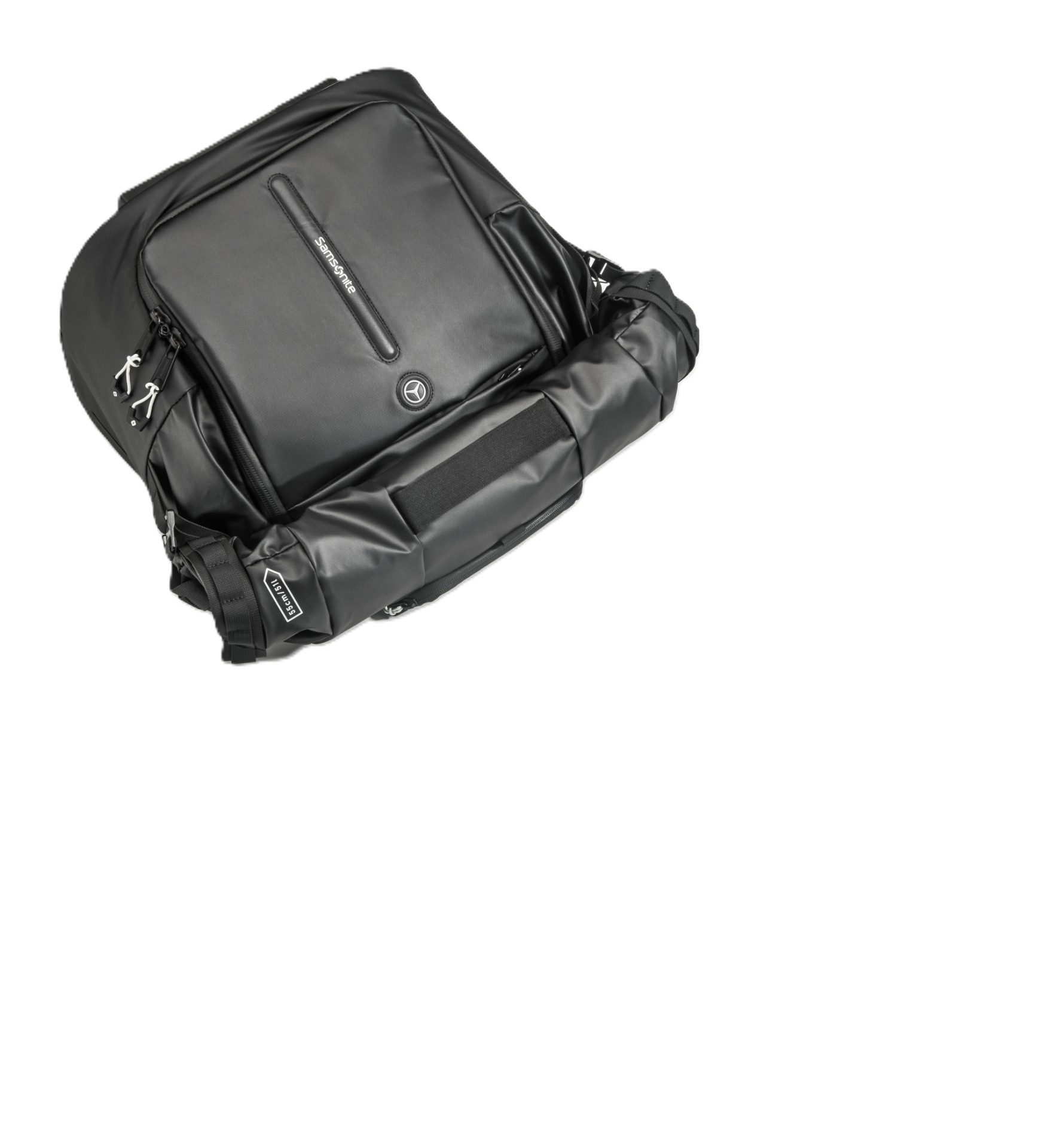 Mercedes-Benz Trolleytasche, faltbar, Samsonite Ecodiver, schwarz