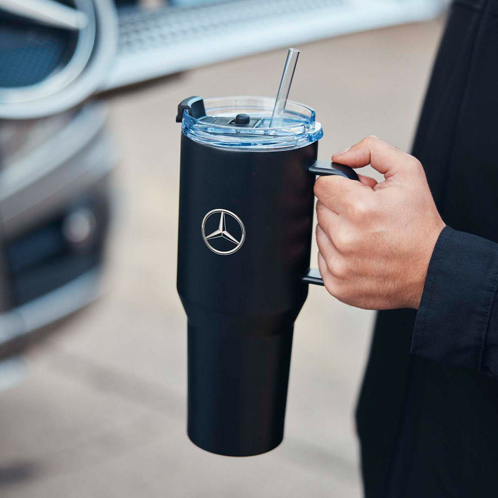Mercedes-Benz Trucks Thermobecher aus Edelstahl, 1,2 l