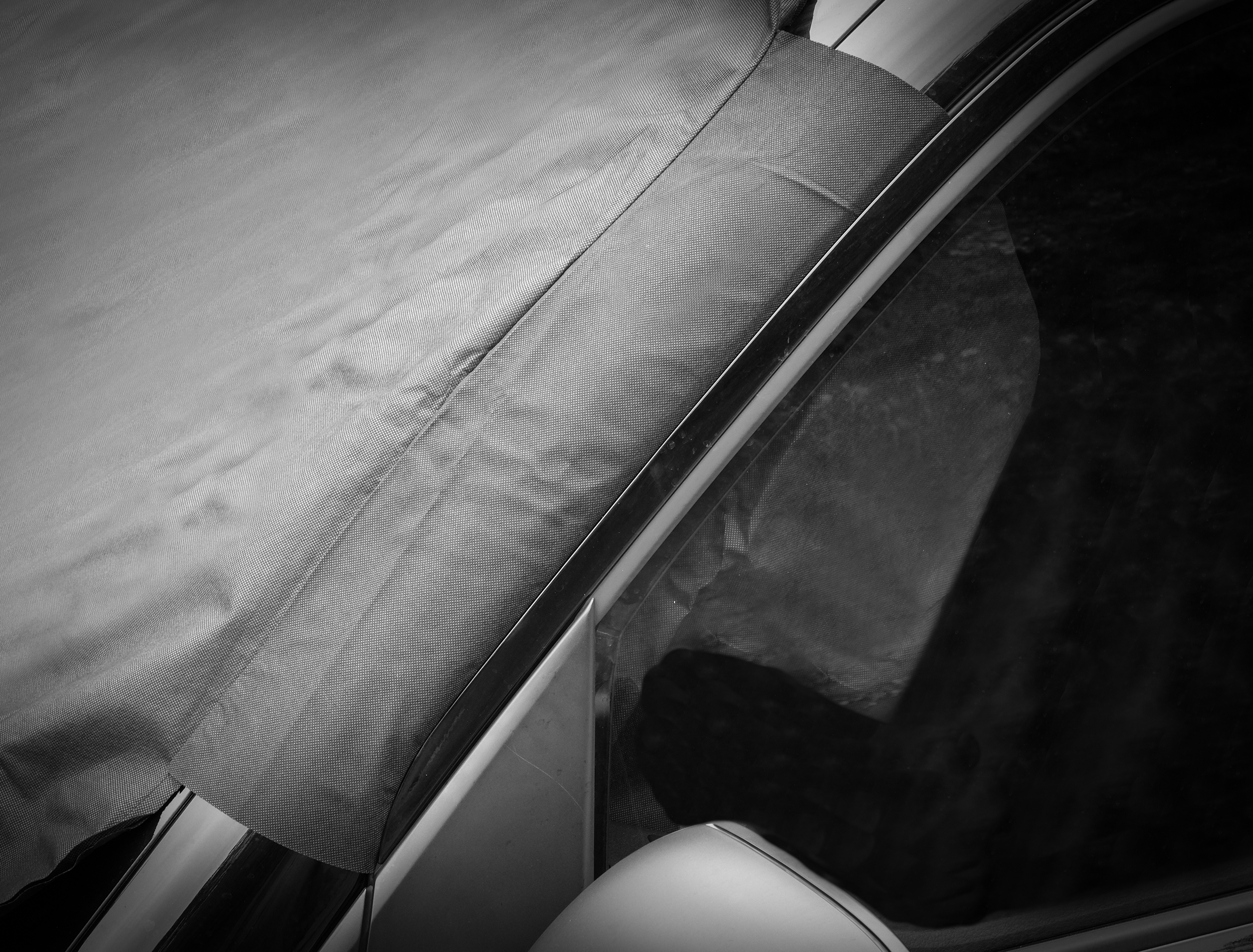 Cabin Cap Scheibenabdeckung – Detailansicht am Außenspiegel, Artikel 16183