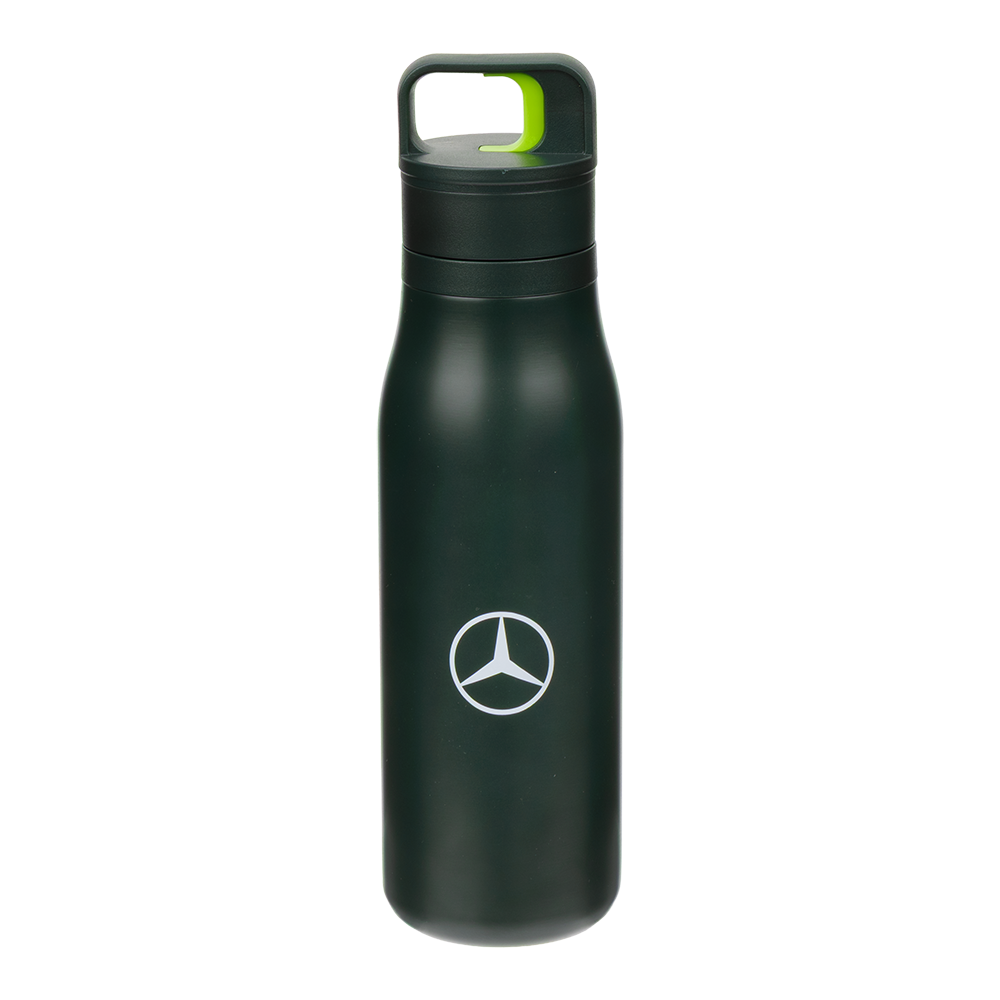 Mercedes-Benz Trucks Edelstahl Trinkflasche 500 ml grün
