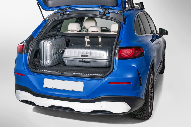 Mercedes-Benz Koffer Spinner 75, Samsonite RENEX, silberfarben