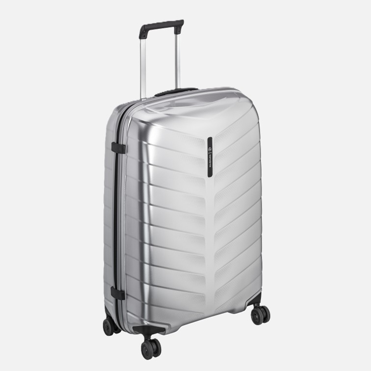 Mercedes-Benz Koffer Spinner 75, Samsonite RENEX, silberfarben