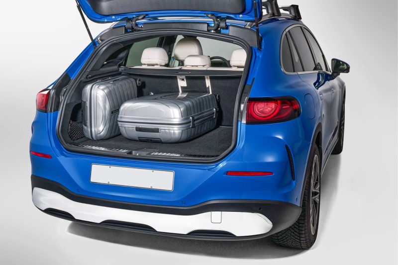 Mercedes-Benz Koffer Spinner 75, Samsonite RENEX, silberfarben