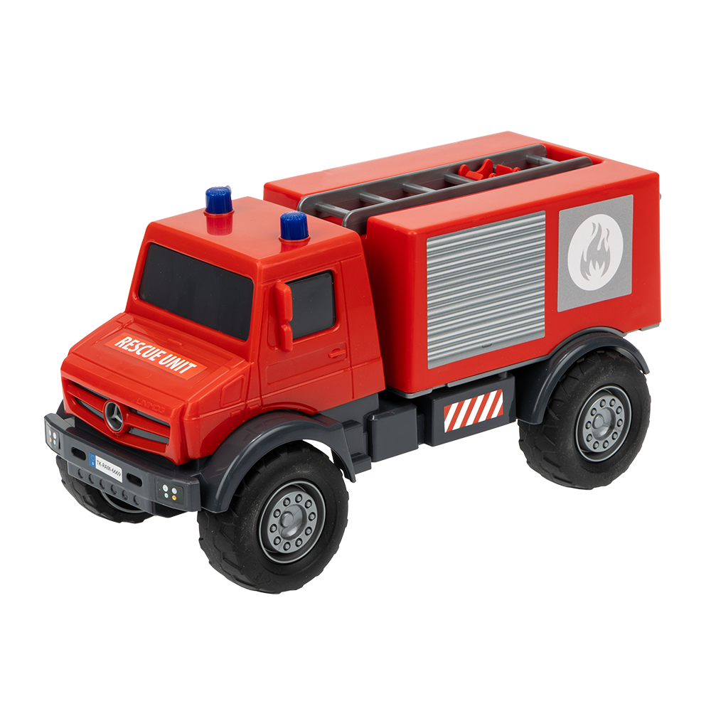 Unimog pompier 1:24 - modèle réduit