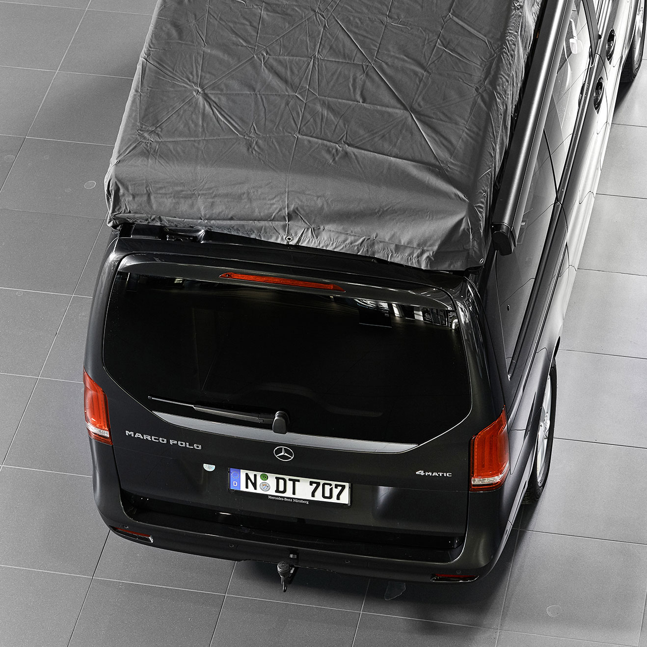 Mercedes-Benz Marco-Polo, Cap pop-up roof, anthracite