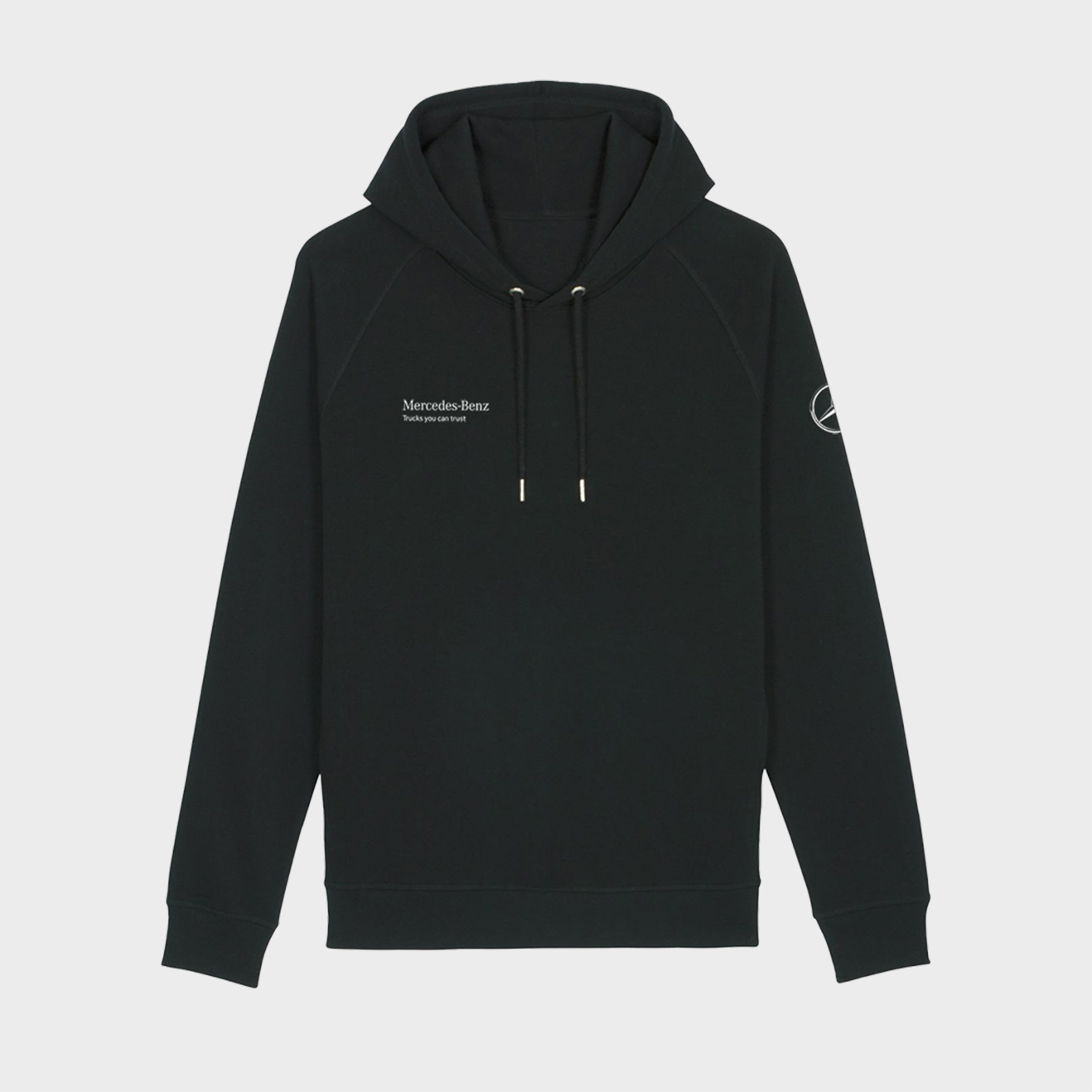 Mercedes-Benz Trucks - Schwarzer Hoodie mit Kapuze