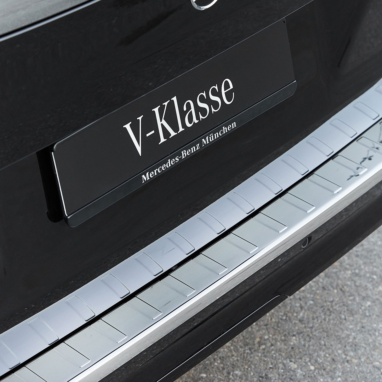 Bumper protection, high-gloss polished, Mercedes-Benz V-Class