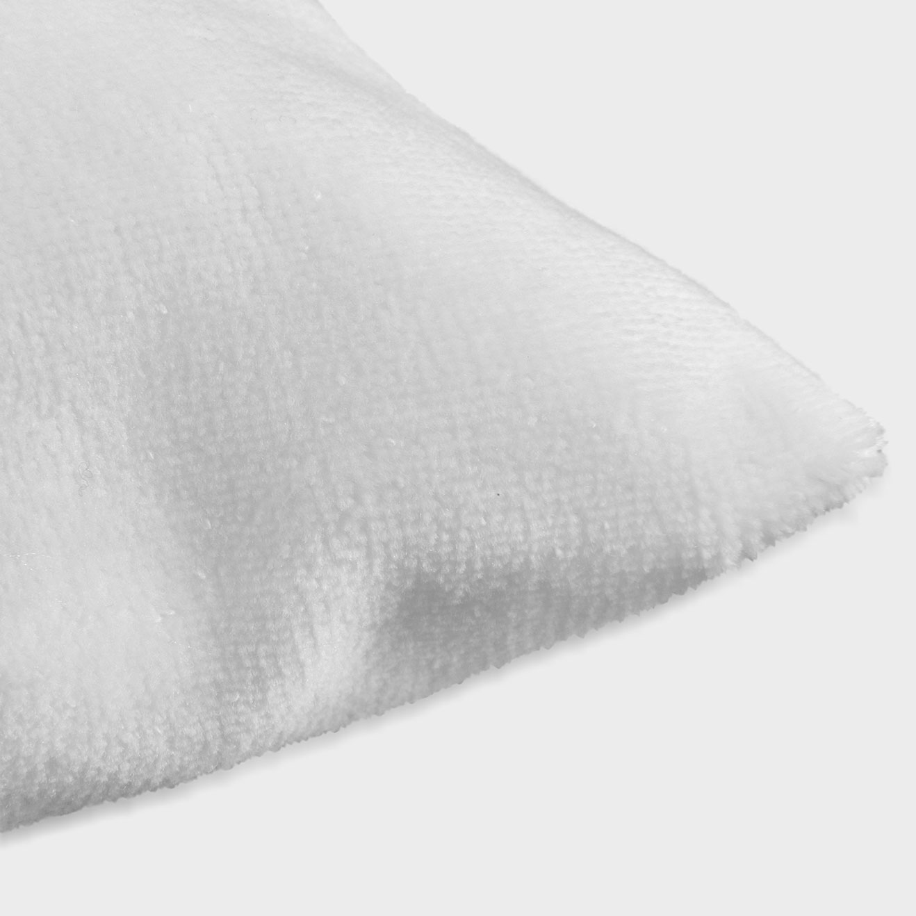 Brandrup coussin, blanc , velours peluche nicky