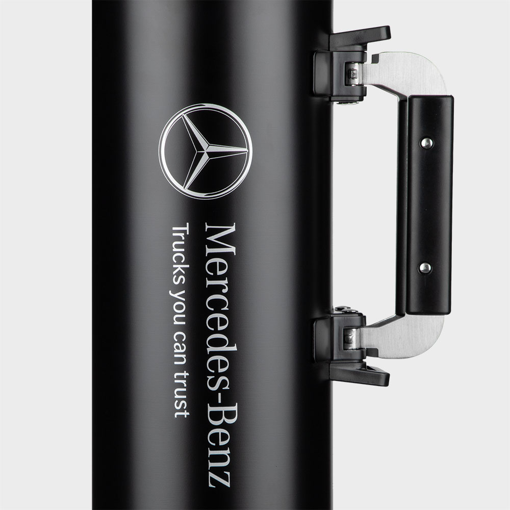 Bouteille thermos Mercedes-Benz Trucks, noir, 2,6 litres