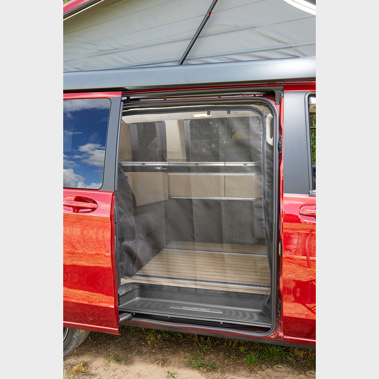 Brandrup FLYOUT mosquito net, sliding door right, Marco Polo